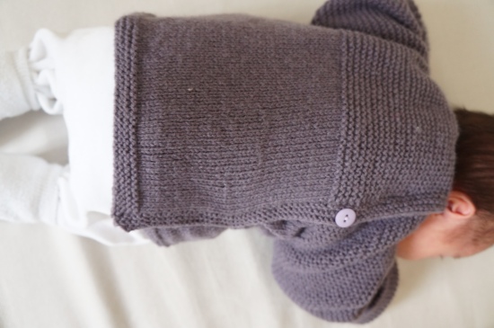 laine ensemble gilet caleçon tricot bergère de france 1